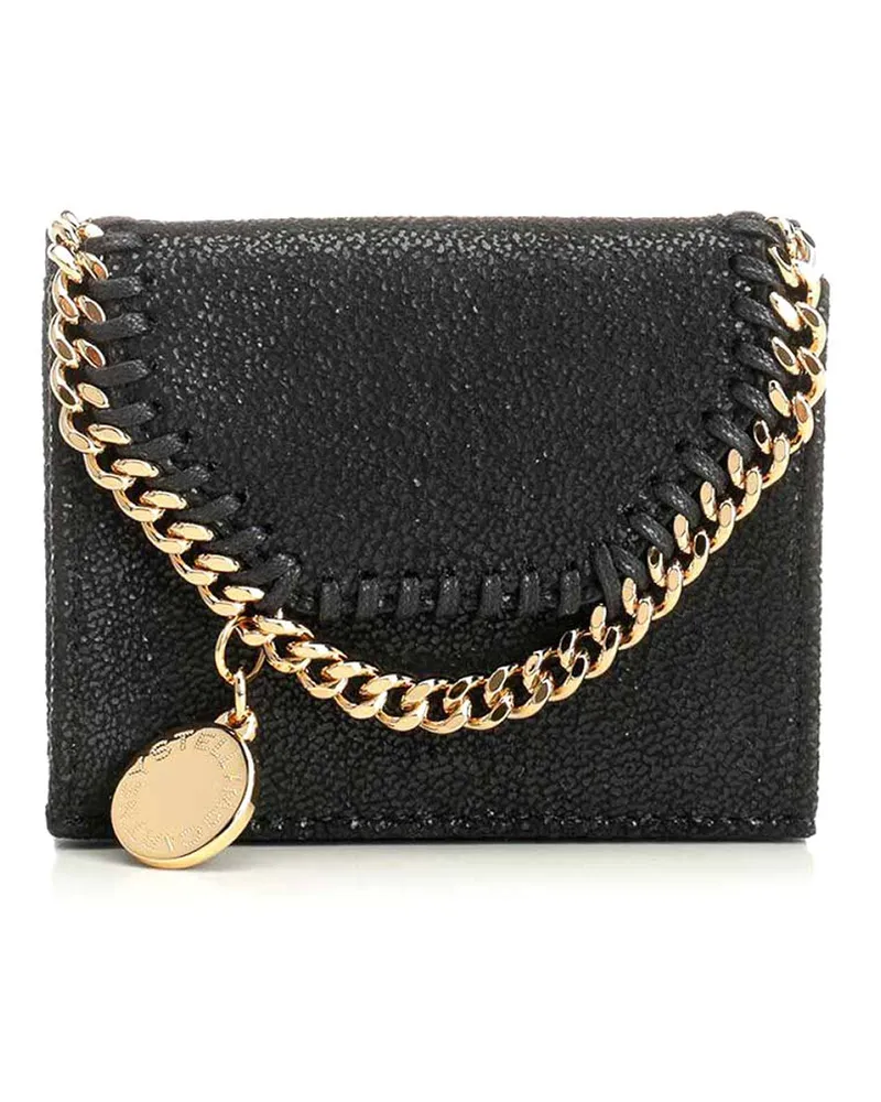 Stella McCartney Portemonnaie - Schwarz Schwarz