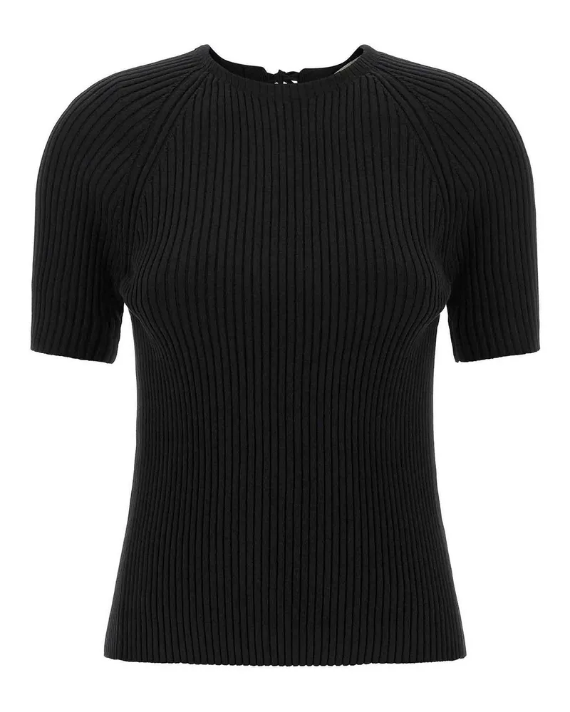 Tory Burch Rundhalspullover - Schwarz Schwarz