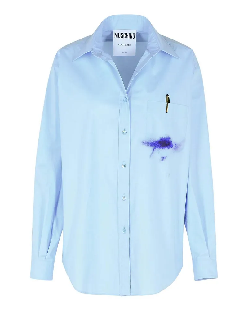 Moschino Hemd - Hellblau Hellblau