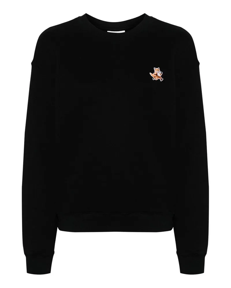 Kitsuné Sweatshirt - Schwarz Schwarz