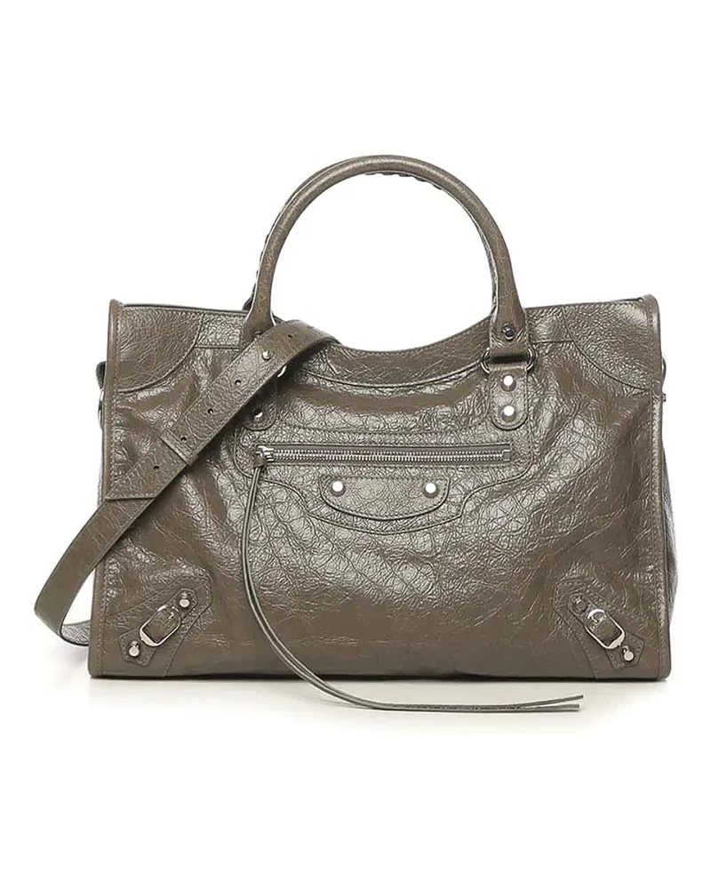 Balenciaga Shopper - Dunkelgrün Dunkelgrün