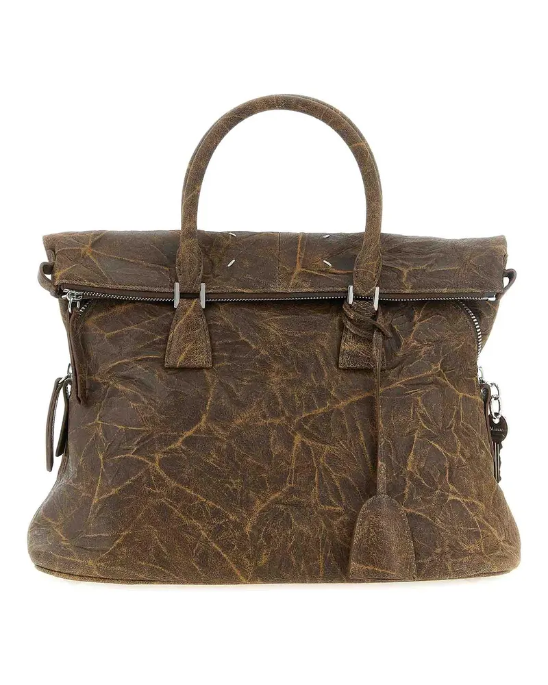 Maison Margiela Schultertasche - Braun Braun