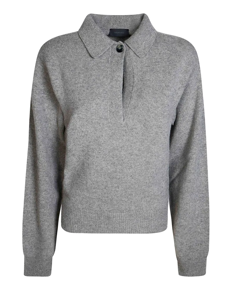 Haikure Poloshirt - Grau Grau