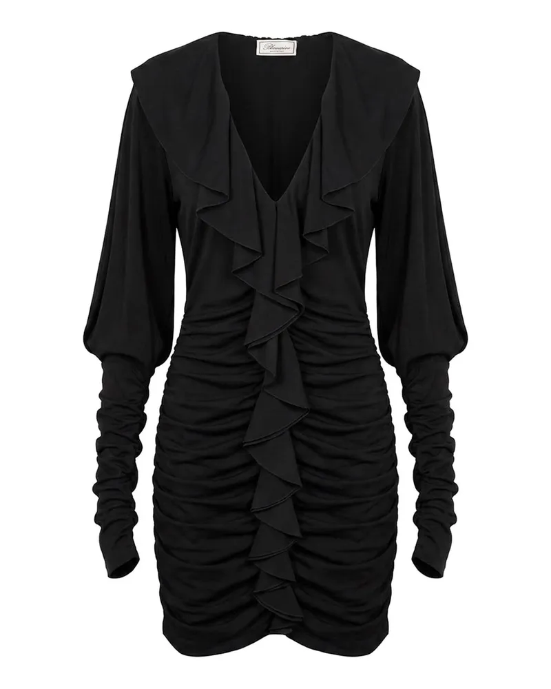 Blumarine Kurzes Kleid - Schwarz Schwarz