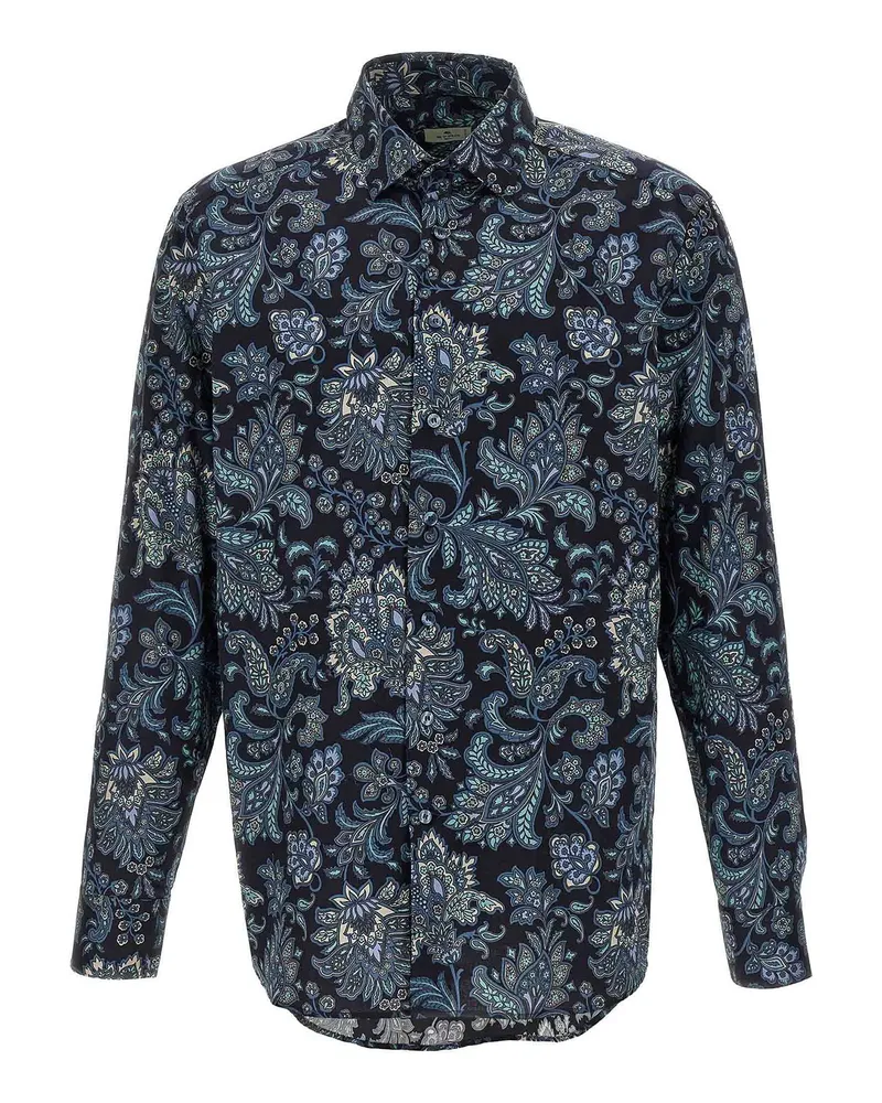 Etro Hemd - Blau Blau