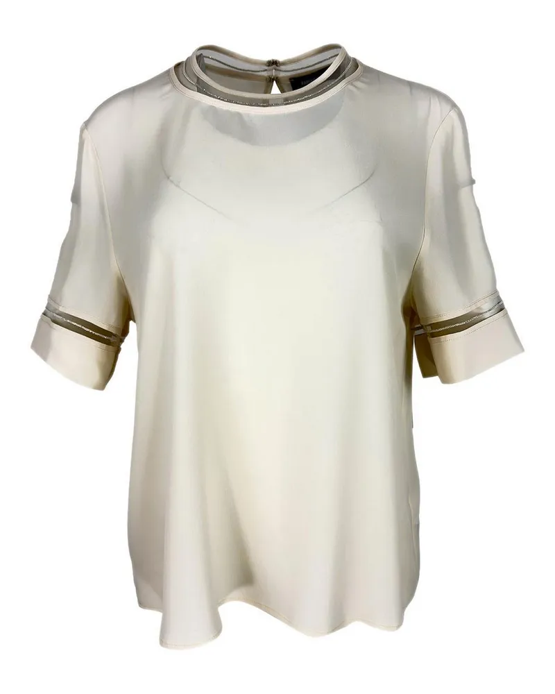 Fabiana Filippi T-Shirt - Creme Creme