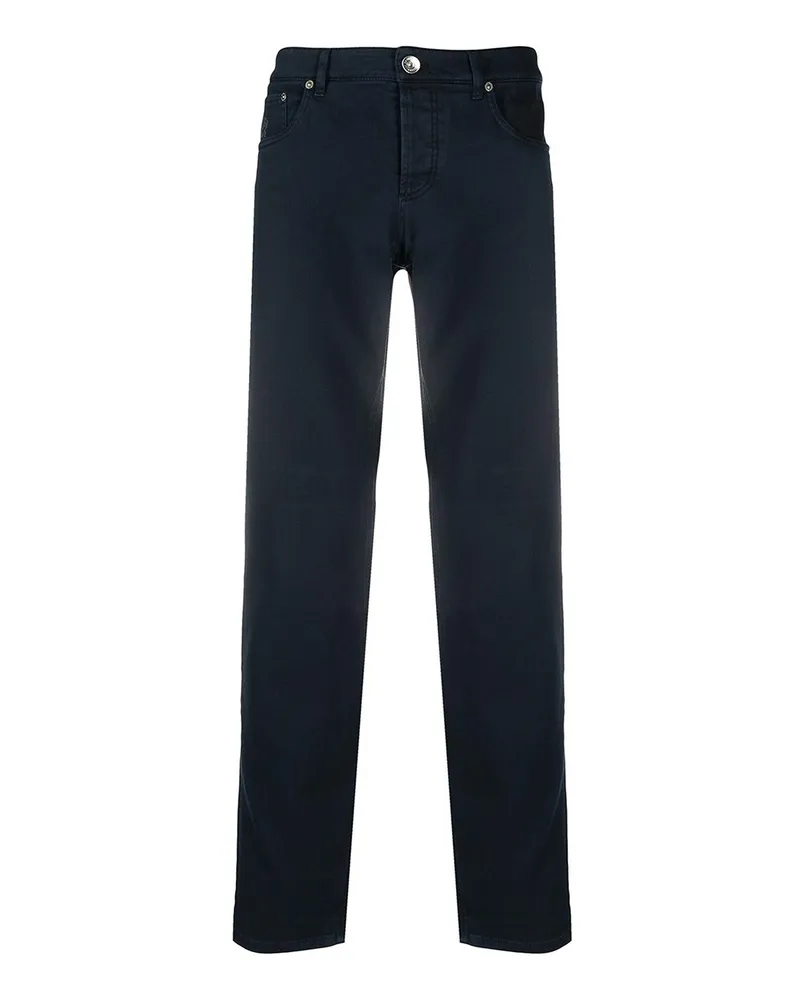 Brunello Cucinelli Straight Leg Jeans Dunkles