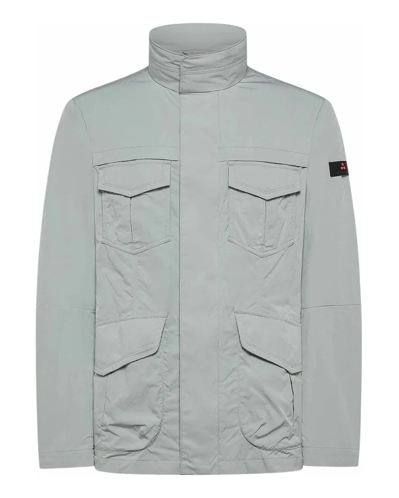 Peuterey Knielanger Mantel - Grau Grau
