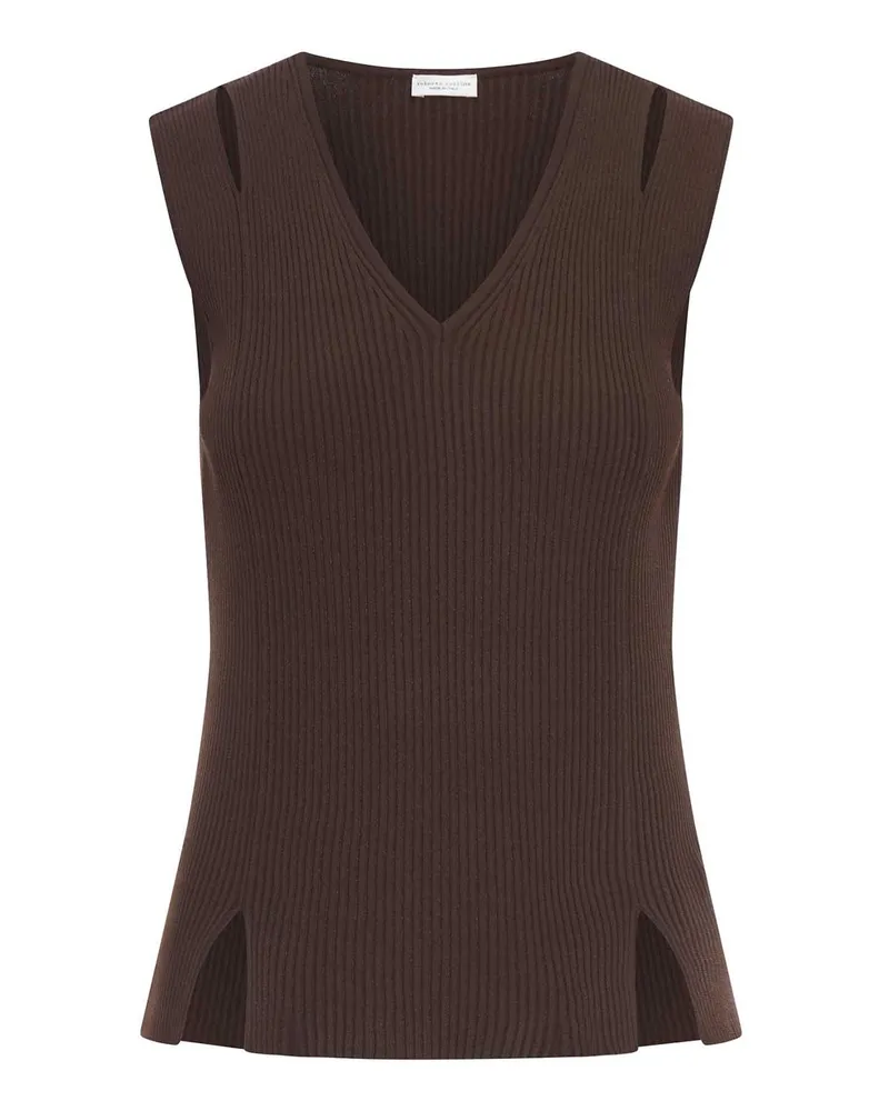 Roberto Collina Top - Braun Braun