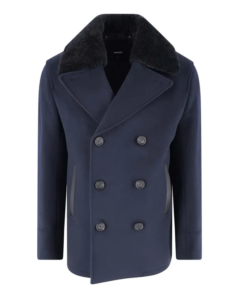 Mackage Knielanger Mantel - Blau Blau