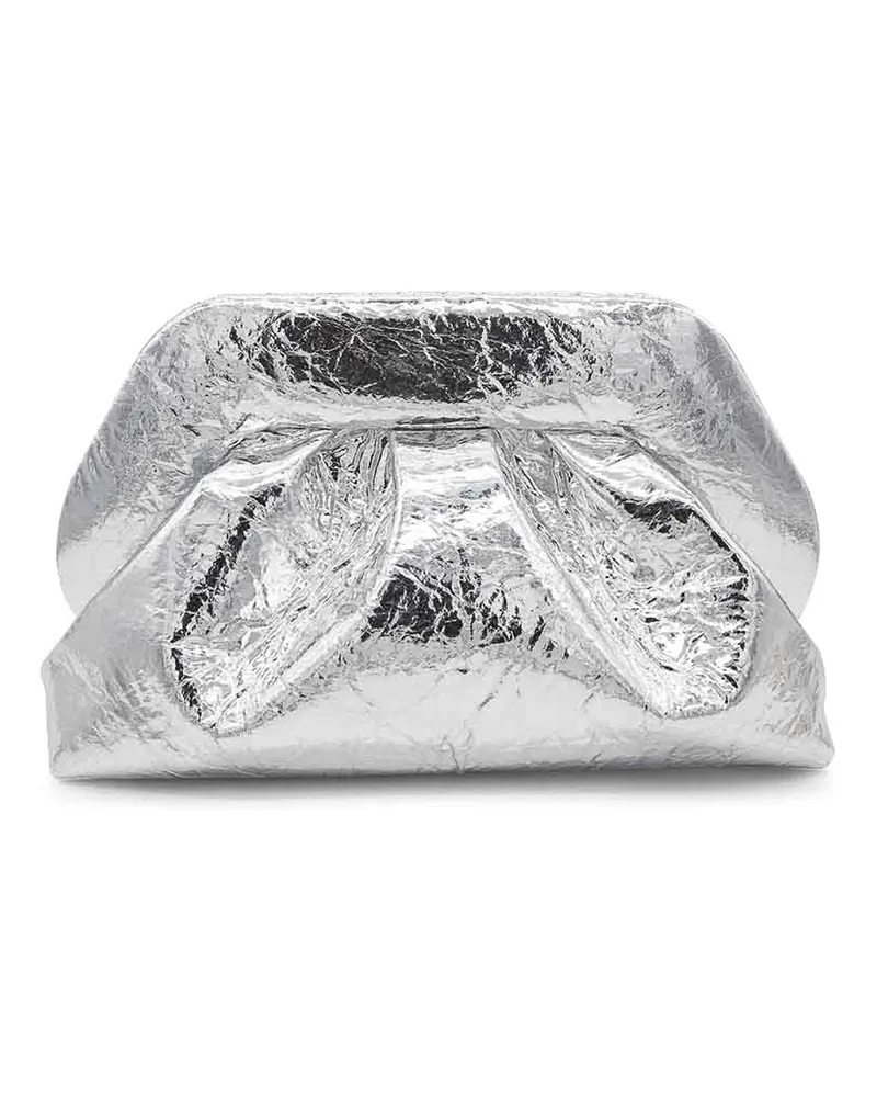 THEMOIRÈ Clutch - Silber Silber