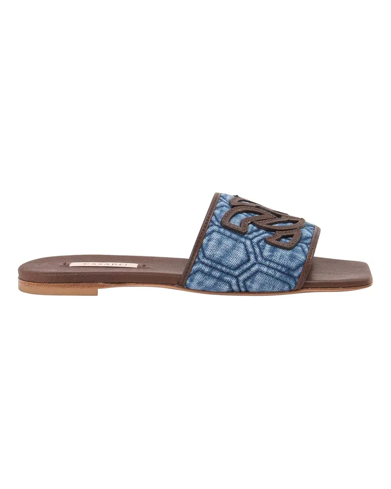 Casadei Mokassins - Jeansblau Jeansblau