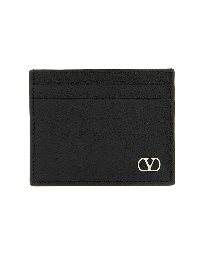Valentino Garavani Portemonnaie - Schwarz Schwarz