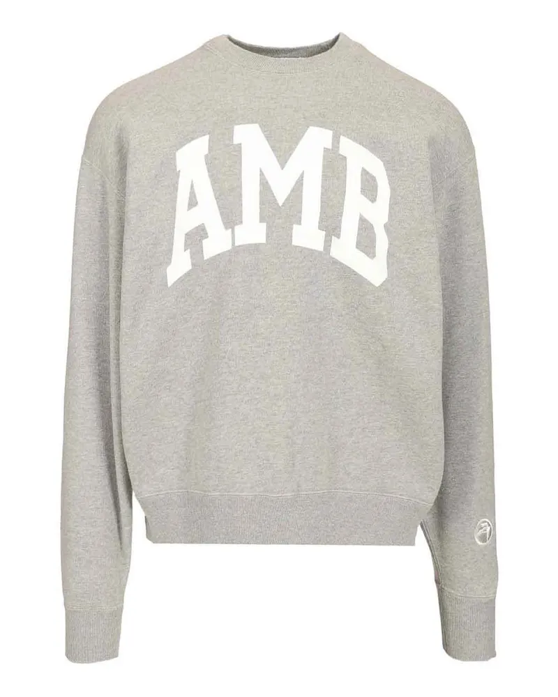AMBUSH Rundhalspullover - Grau Grau