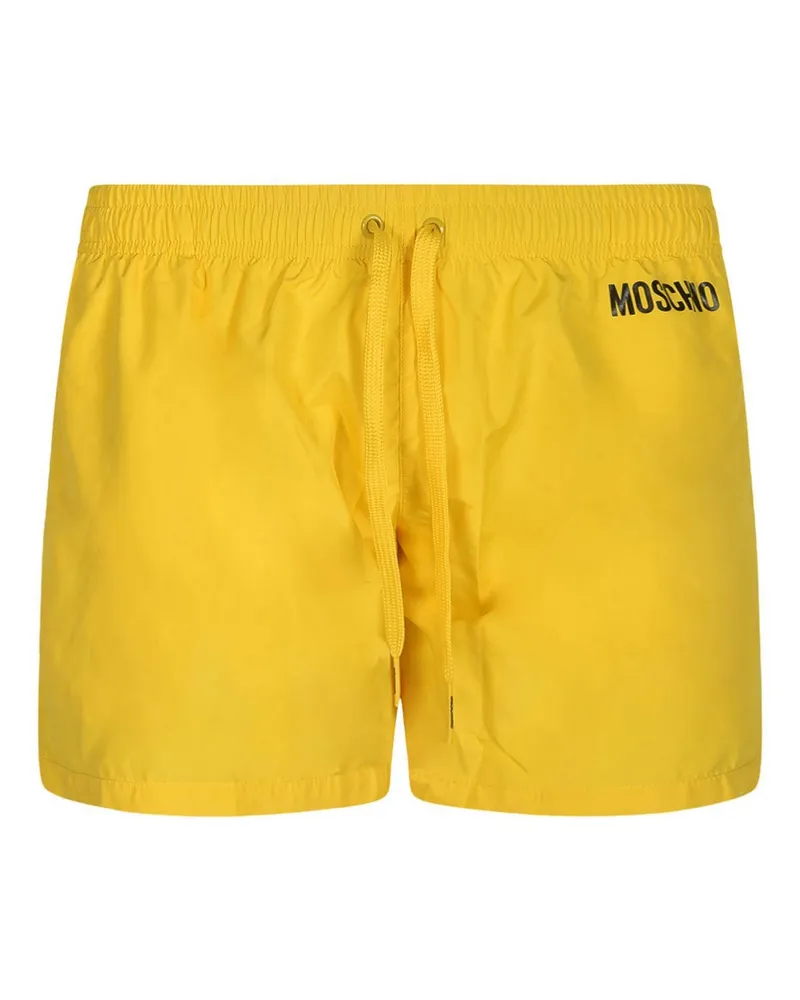 Moschino Badehose - Schwarz Gelb