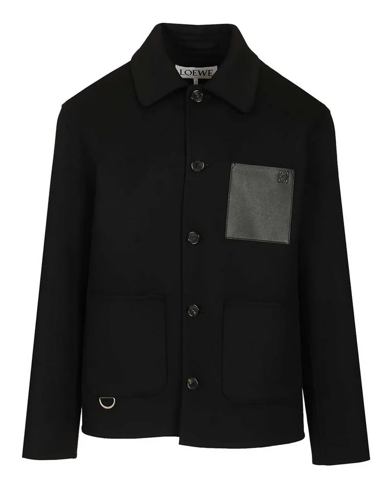 Loewe Casualjacke - Schwarz Schwarz