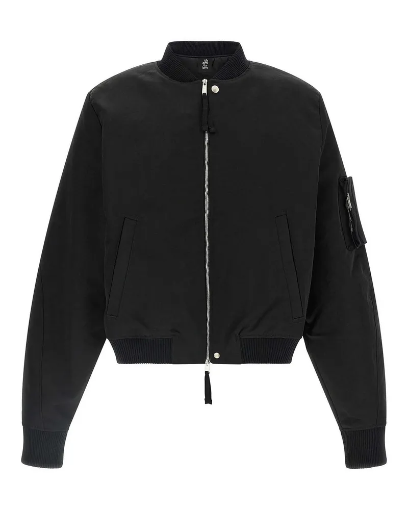 THOM KROM Bomberjacke - Schwarz Schwarz