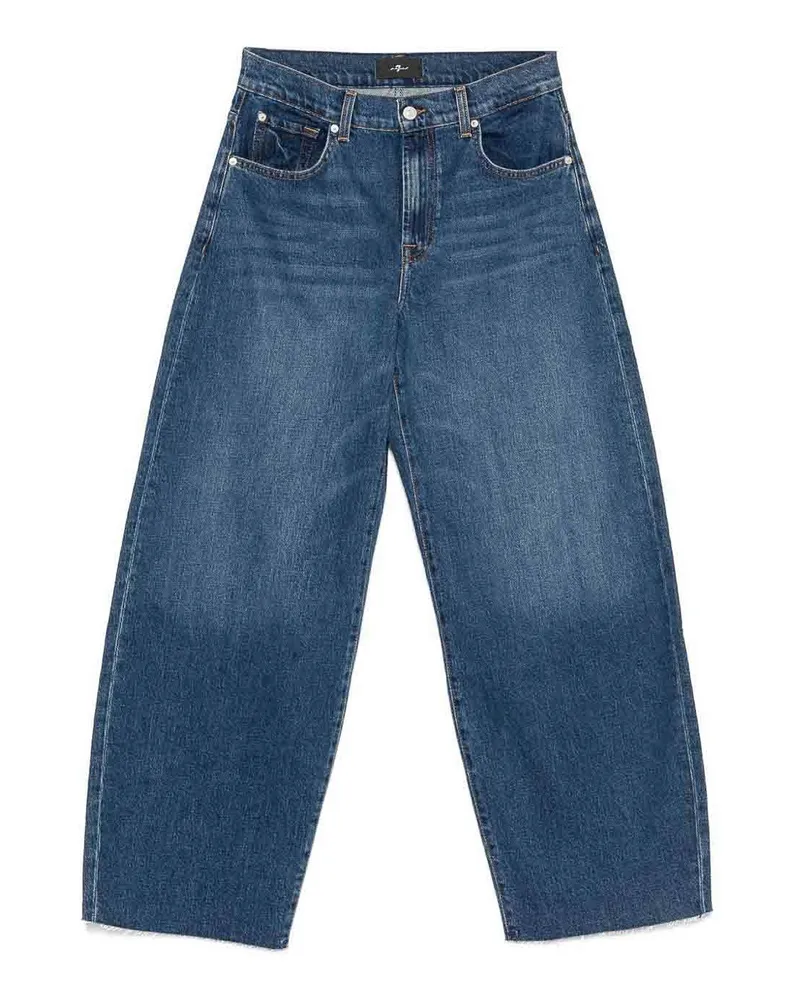 Seven7 Bootcut Jeans - Blau Blau