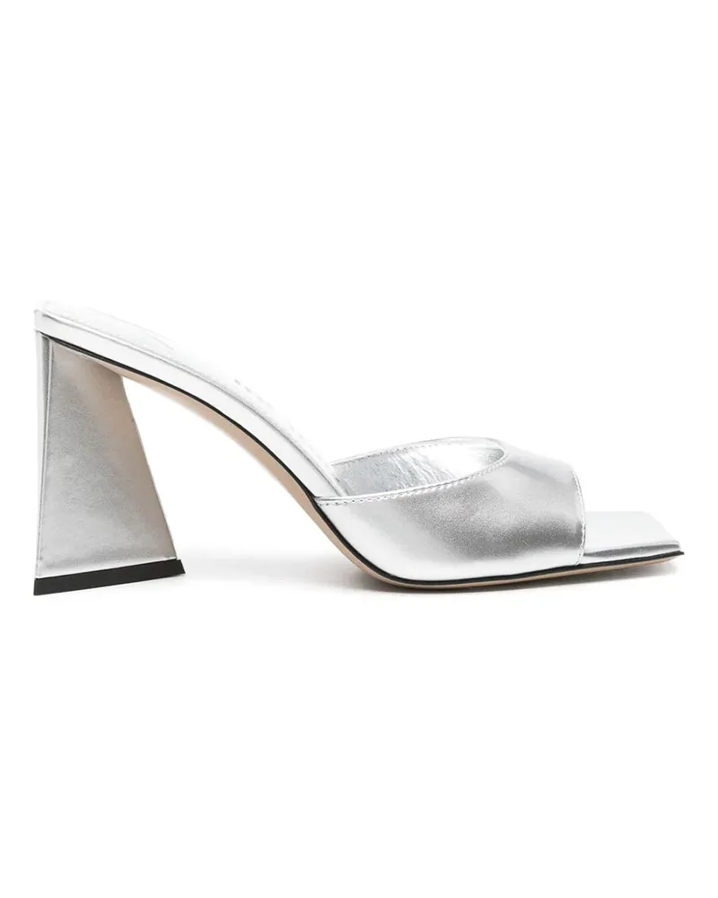 ATTICO Mules - Metallic Metallic
