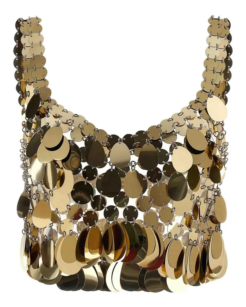 Paco Rabanne Top - Gold Gold