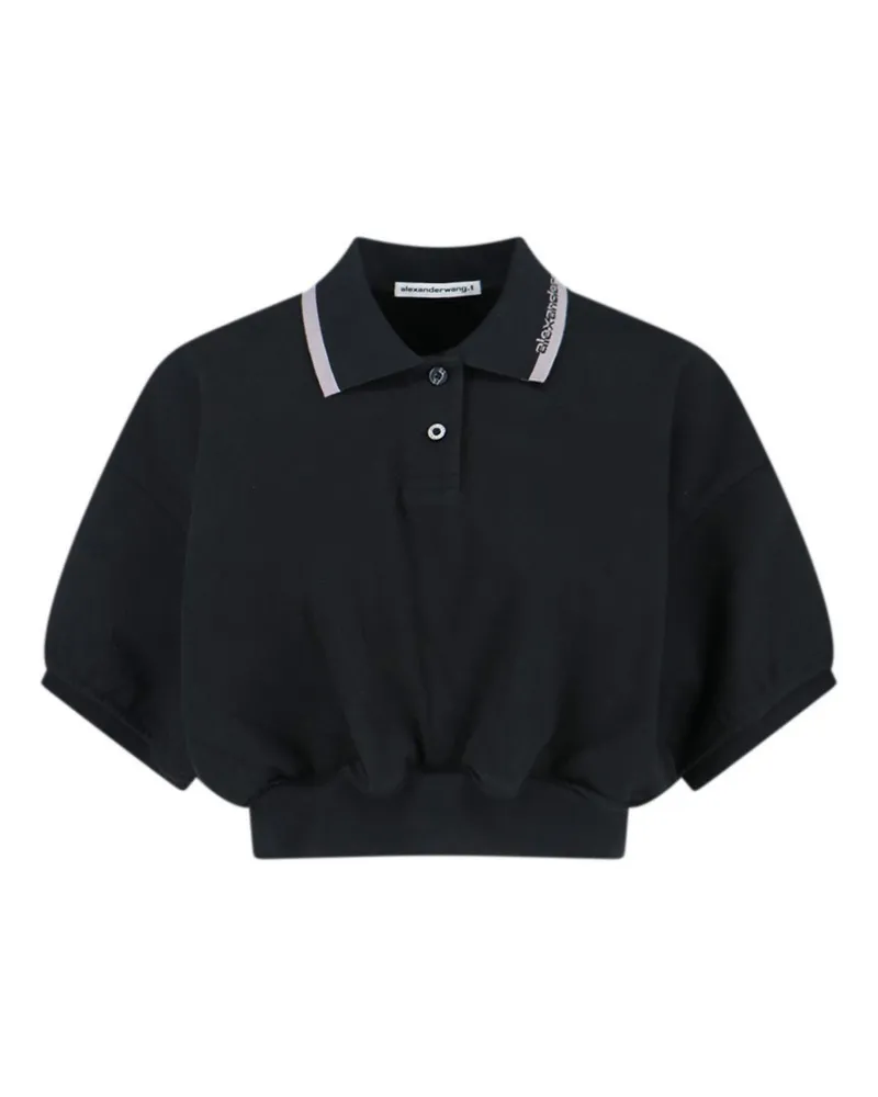 Alexander Wang Poloshirt - Schwarz Schwarz