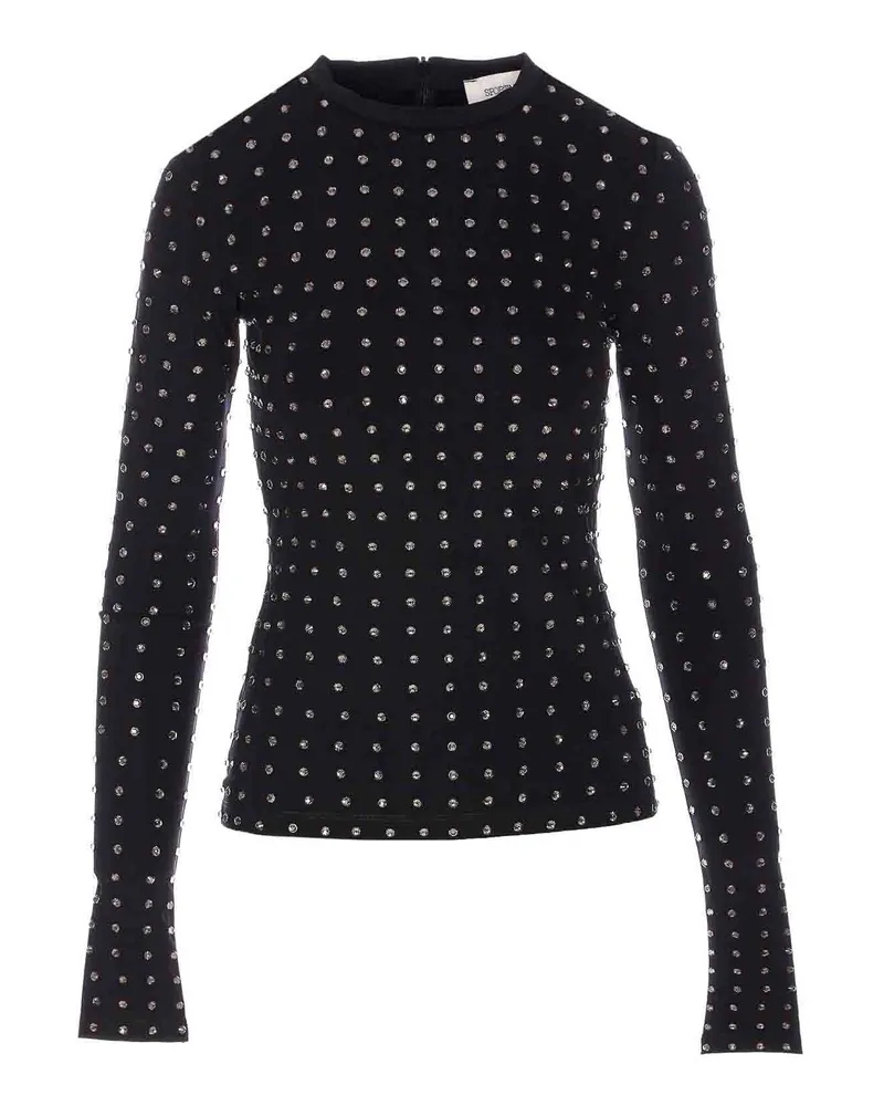 SPORTMAX Top - Schwarz Schwarz