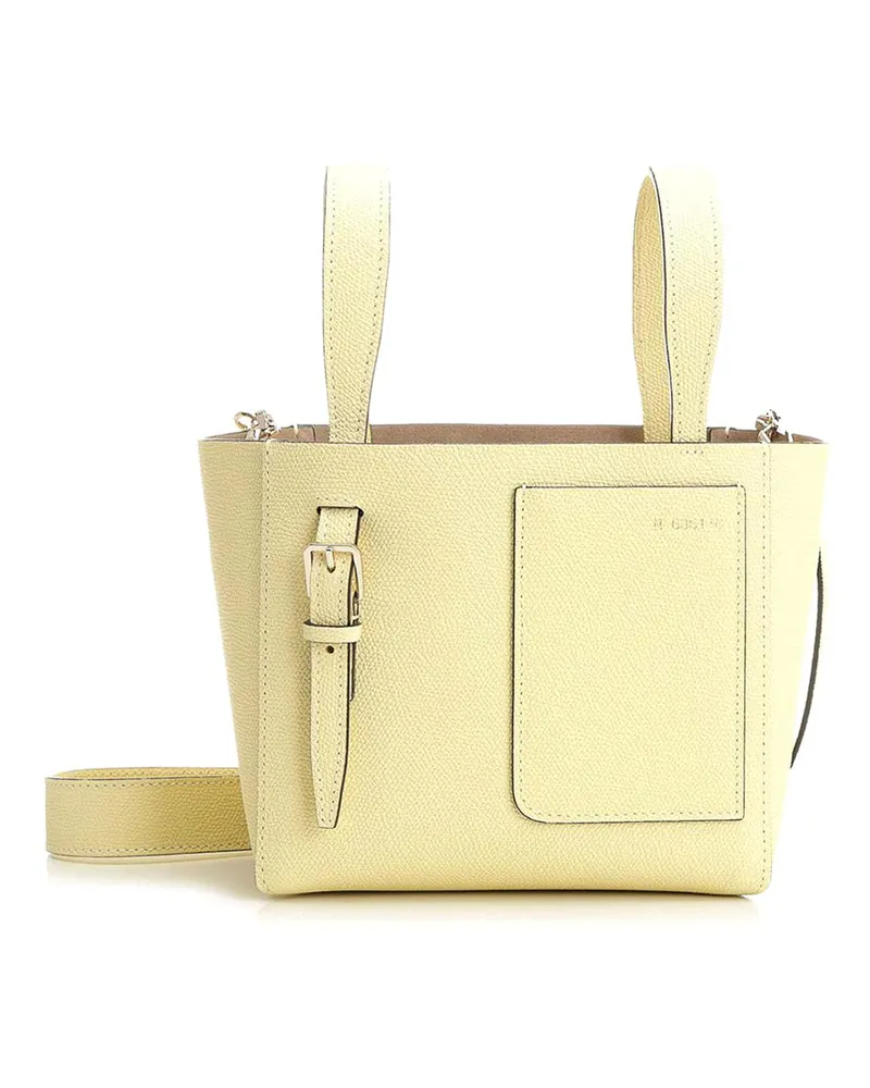 Valextra Schultertasche - Gelb Gelb