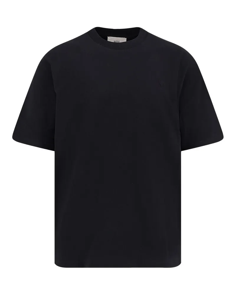AMI Paris T-Shirt - Schwarz Schwarz