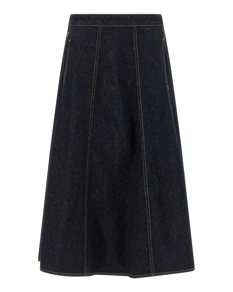 Alberta Ferretti Midirock - Blau Blau