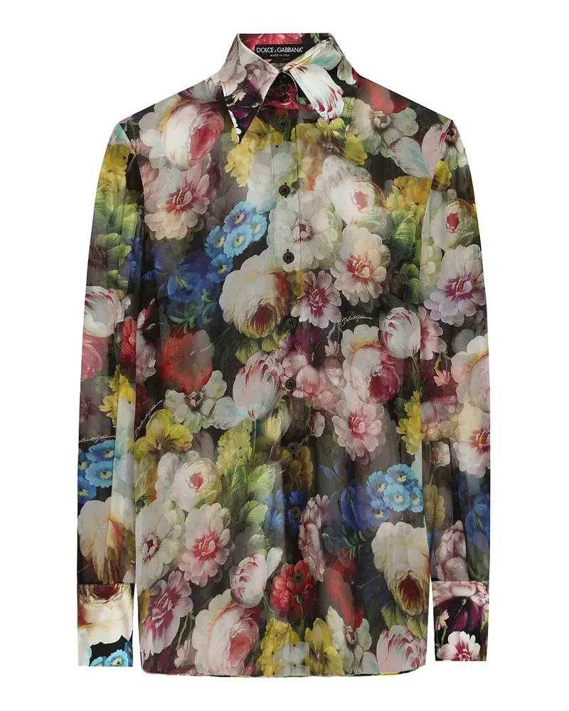 Dolce & Gabbana Hemd - Schwarz Bunt