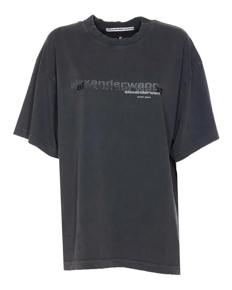 Alexander Wang T-Shirt - Schwarz Schwarz