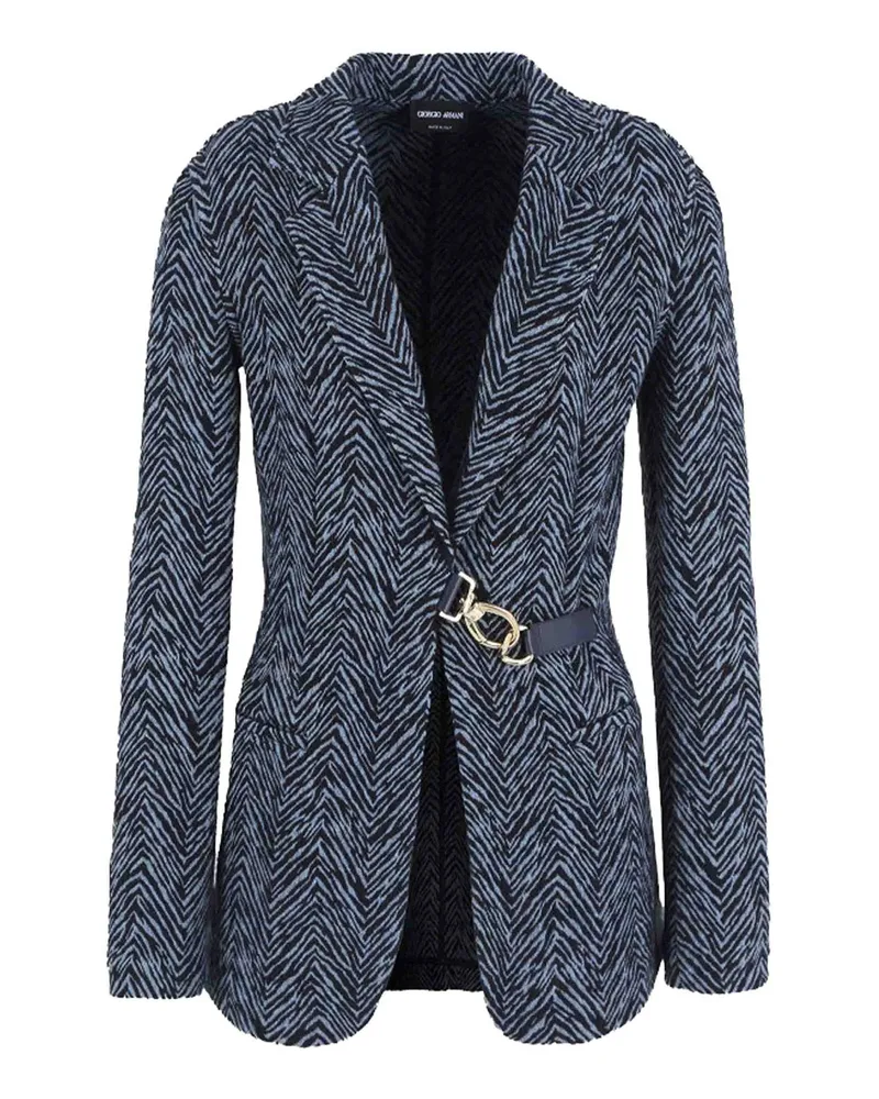 Giorgio Armani Casualjacke - Blau Blau