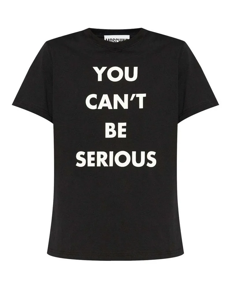 Moschino T-Shirt - Schwarz Schwarz