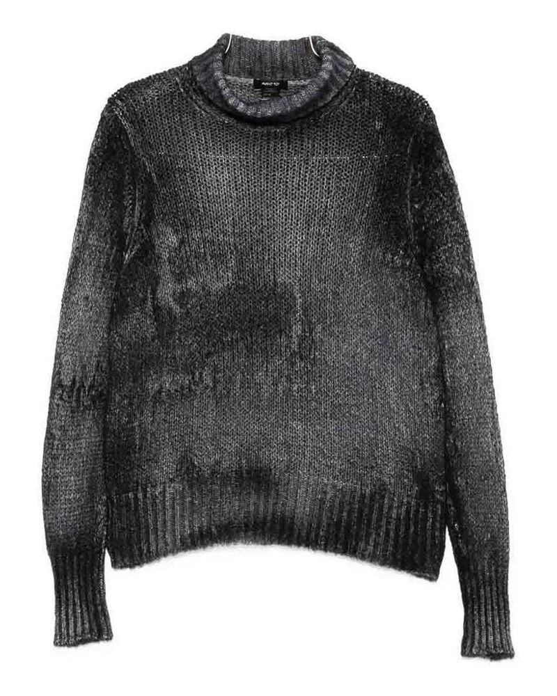 Avant Toi Rollkragenpullover - Dunkelblau Dunkelblau