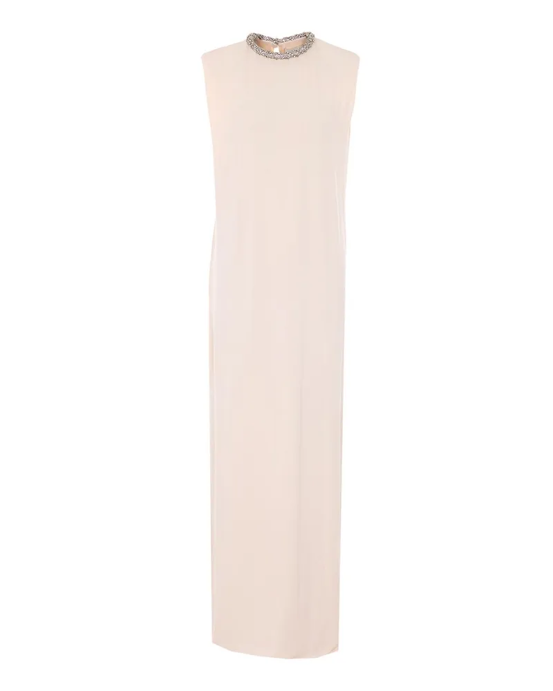 Elisabetta Franchi Knielanges Kleid - Beige Beige