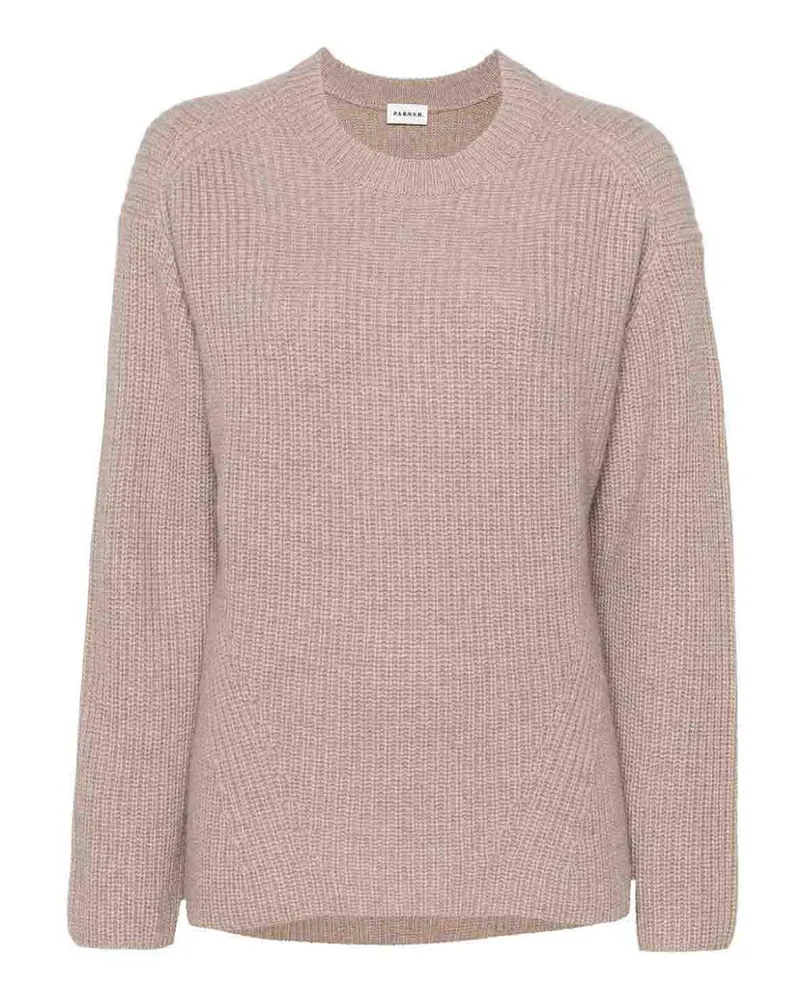 P.A.R.O.S.H. P. A.R. O.S. H. U-Boot-Pullover - Beige Beige