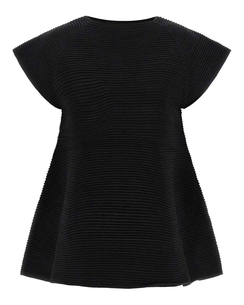 Issey Miyake Kurzes Kleid - Schwarz Schwarz