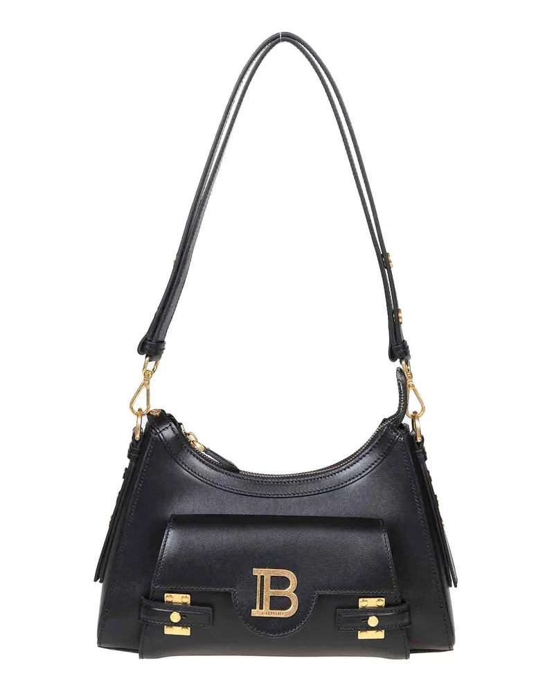 Balmain Schultertasche - Schwarz Schwarz