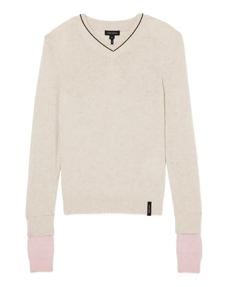 Marc Jacobs Rundhalspullover - Beige Beige