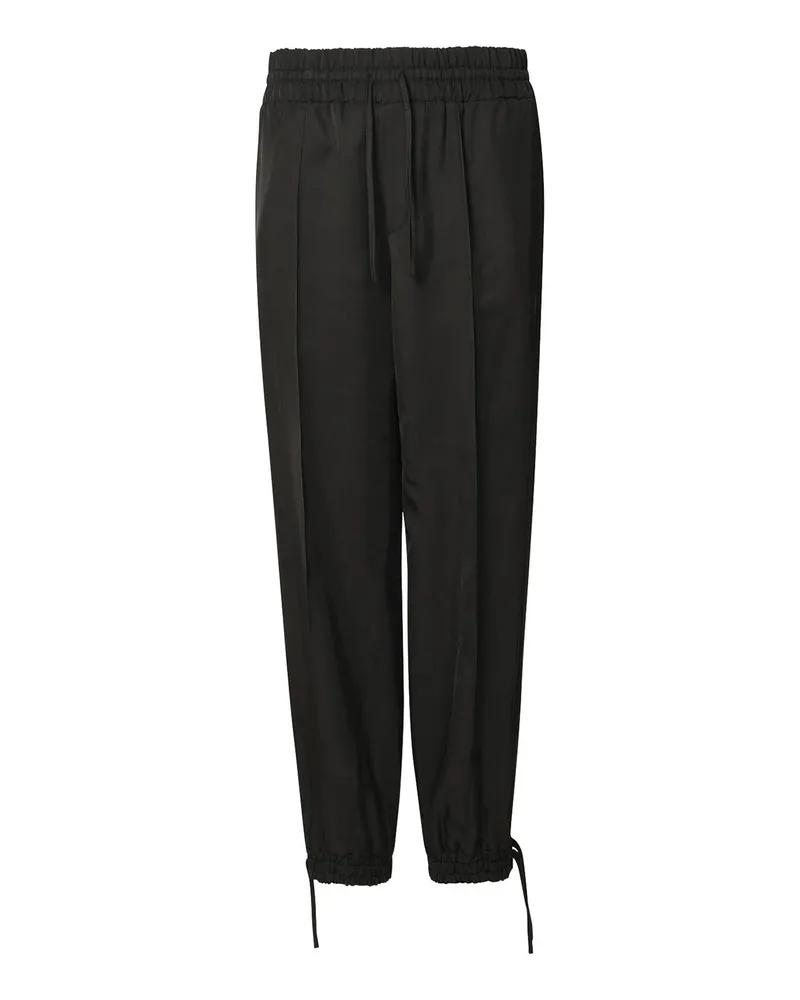 Jil Sander Casual Hose - Schwarz Schwarz