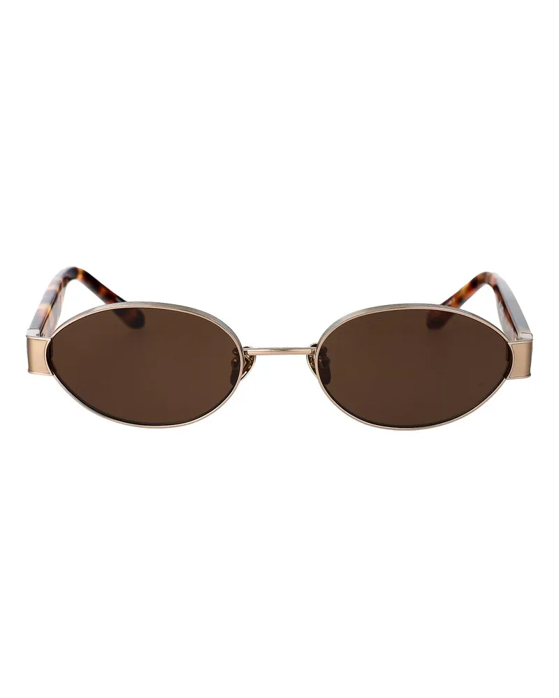 Linda Farrow Sonnenbrille - Gold Gold