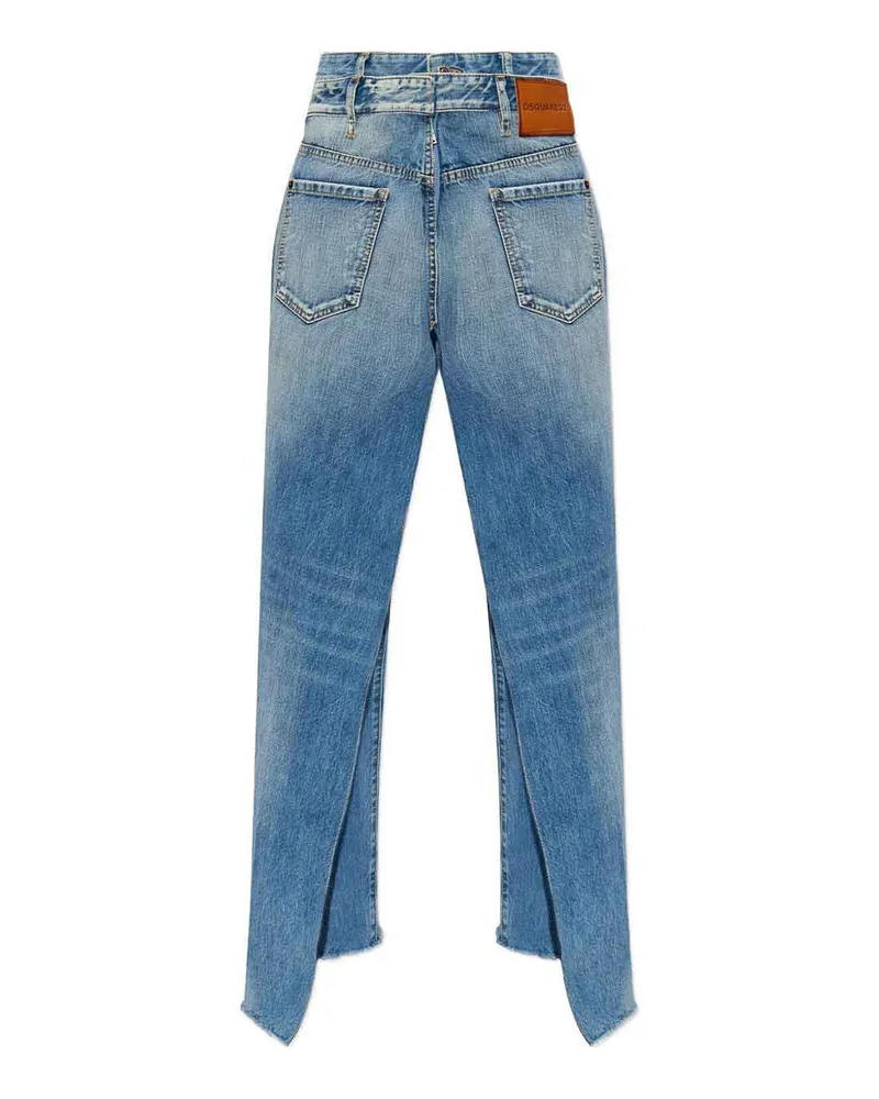 Dsquared2 Straight Leg Jeans - Blau Blau