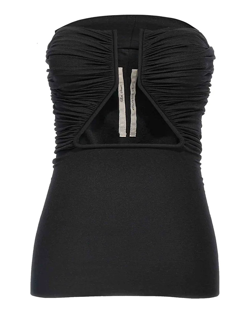 Rick Owens Top - Schwarz Schwarz