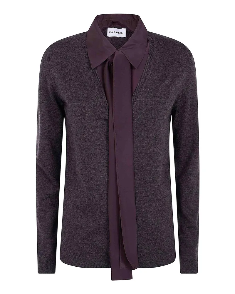 P.A.R.O.S.H. P. A.R. O.S. H. Cardigan - Braun Braun