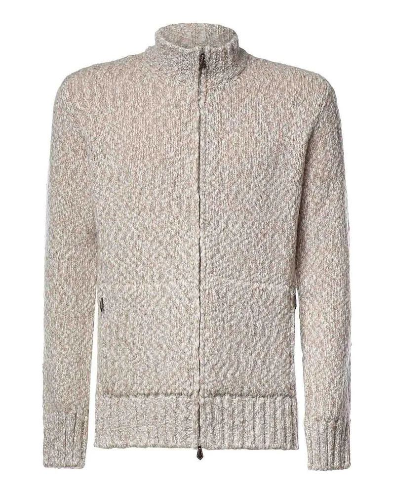 Eleventy Rundhalspullover - Beige Beige