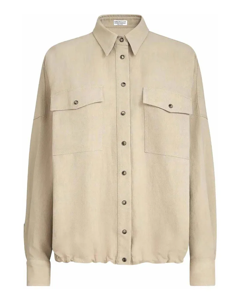 Brunello Cucinelli Hemd - Beige Beige