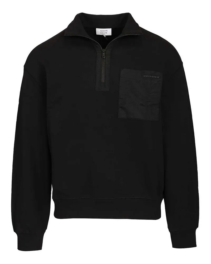 Kitsuné Sweatshirt - Schwarz Schwarz