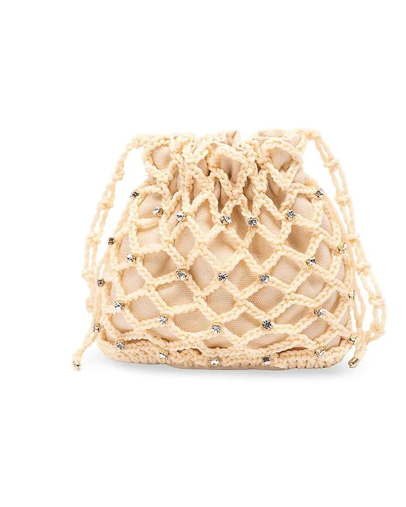 Rosantica Clutch - Beige Beige