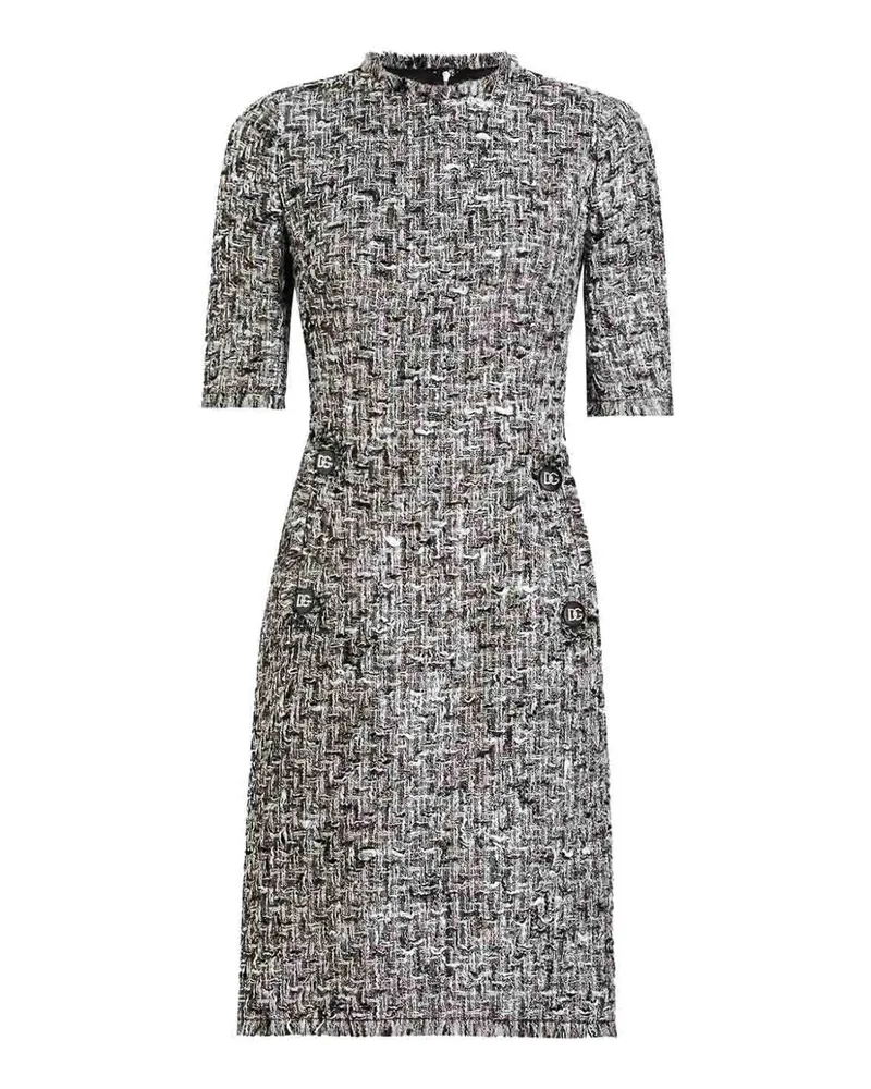 Dolce & Gabbana Knielanges Kleid - Grau Grau