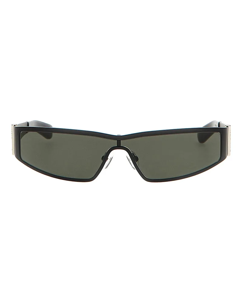Alexander McQueen Sonnenbrille - Schwarz Schwarz